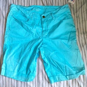 Bright baby blue shorts